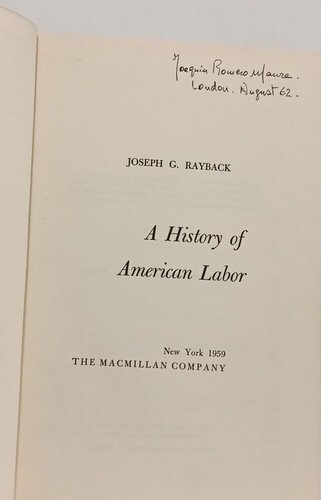 History american labor - of, |