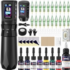 Tattoo set mit kabelloser - tattoo-set,