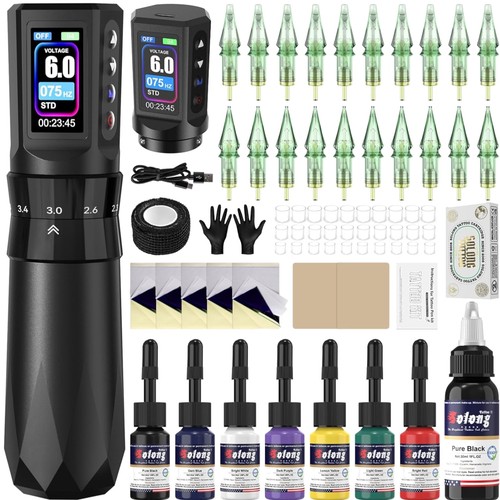 Tattoo set mit kabelloser - tattoo-set,