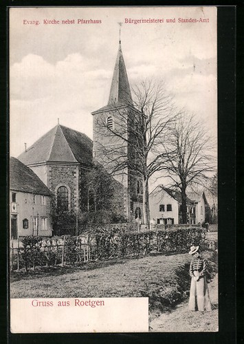 Roetgen evang kirche - evang., mit