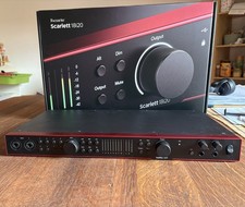 Focusrite Scarlett 18i20 USB Audio- Interface 4th Generation Studio Software