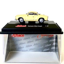 Schuco H0-Edition Metall 1:87 VW Karmann Ghia Coupé Typ 14 OVP - manilagelb