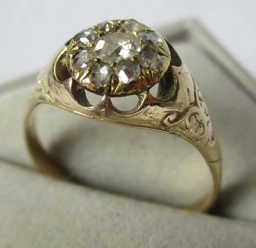 Hochwertiger 585er gold - gold, ring