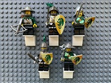 5x Castle Knights Minifiguren