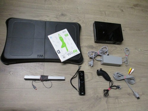 Nintendo wii konsole - schwarz, +