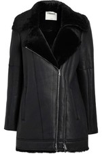Shearling lammfellmantel - shearling,
