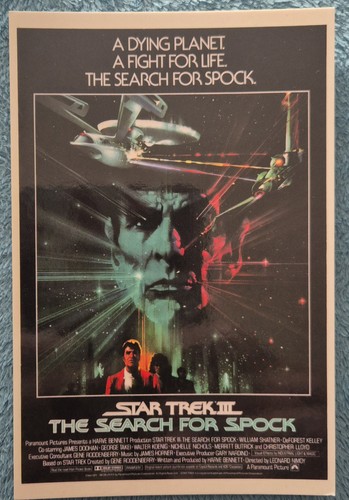 Star trek postkarte - auf, der