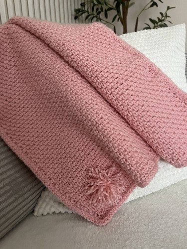 Babydecke gehäkelt neu warm - gehäkelt,