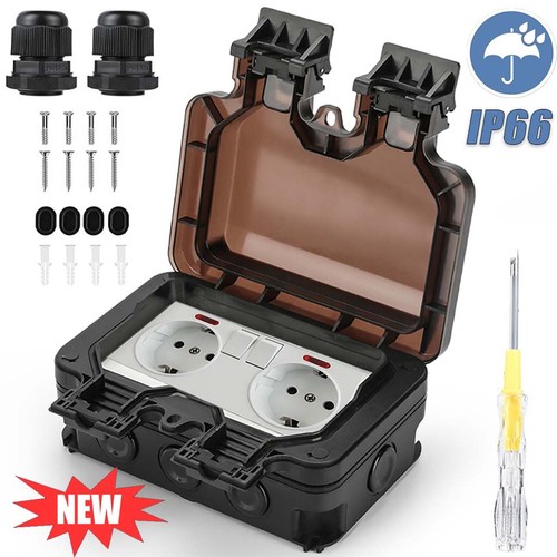 Ip66 wandsteckdose outdoor - ip66,