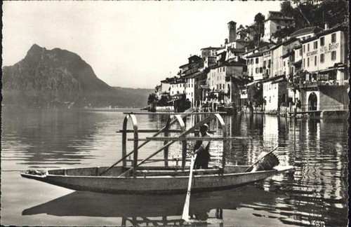 Gandria lago lugano - lago, di