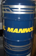 MANNOL Ölfass 60 Liter leer DEKO Tonne Feuertonne etc leeres Ölfaß Faß blau