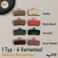 Bremsbelag Bucklos für