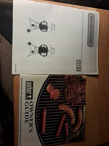 Manual weber charcoal - manual,