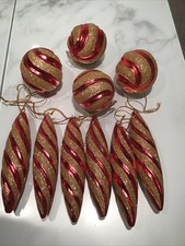 Christbaum Schmuck Gold Rot
