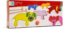 Krocket Spiel für Kinder aus