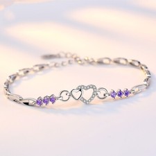 Herz Armband Sterlingsilber
