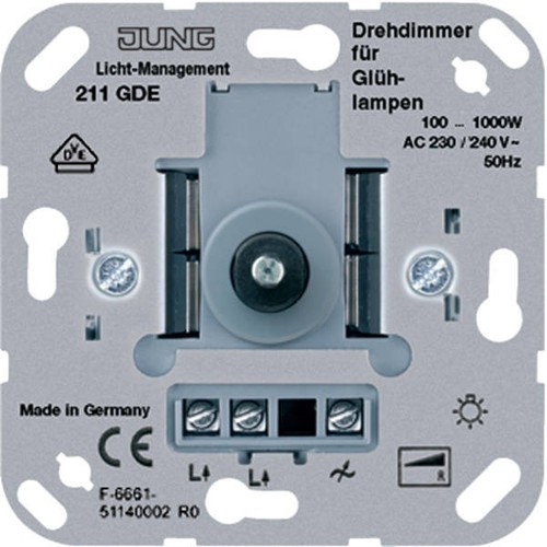 Jung 211gde drehdimmer dimmer - drehdimmer,