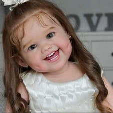 Reborn Baby Doll Dimple 30in