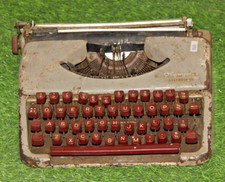 1963 Vintage Olympia Splendid-33 Schreibmaschine Werke AG Wilhelmshaven Western