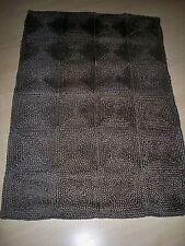 Hanf Teppich Grobstrickoptik 100 % Hemp 122x176 cm .Impressionen 