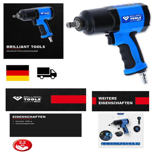 Druckluft schlagschrauber - druckluft, 1