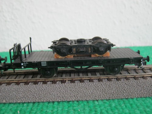 H0-Flachwagen mit