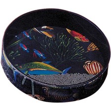 Oceandrum Remo Ocean Drum 12" x 2,5", Fish Graphic Ocean Drum Meeresrauschen Tro