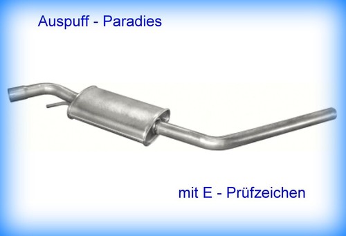 Mittelschalldämpfer für - , vw