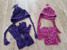 2x TCM Mütze und Handschuhe in Gr. S + M