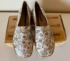 Helvesko LADYSKO Damen Halbschuhe Slipper Ballerinas Echtleder Größe 41 NEU!