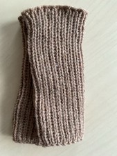 Pulswärmer Armstulpen Beige