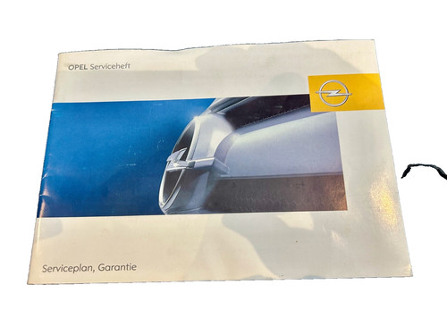 Opel deutsche serviceheft - opel,
