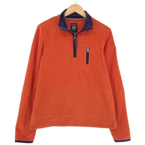 Napapijri fleecejacke orange - napapijri,