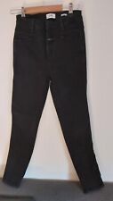 Closed Jeans Damen. Skinny  Pusher. Schwarz. Gr.27.
