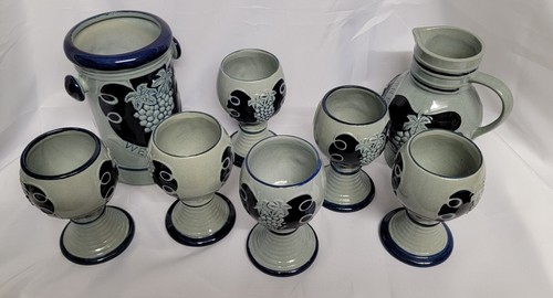 Keramik weinensemble - keramik,