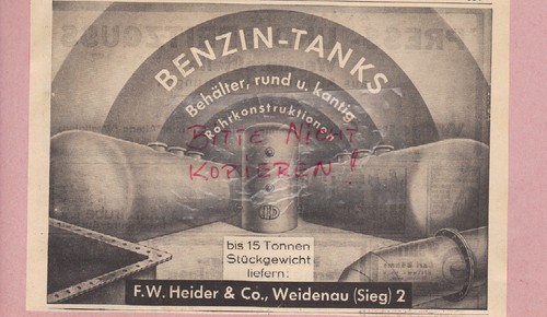 Weidenau werbung 1939 w - werbung,