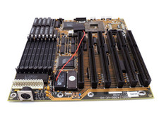 FIC 4386-VC-HD Vintage AT SIMM Motherboard Sockel 1 Mainboard 256KB Cache 11690