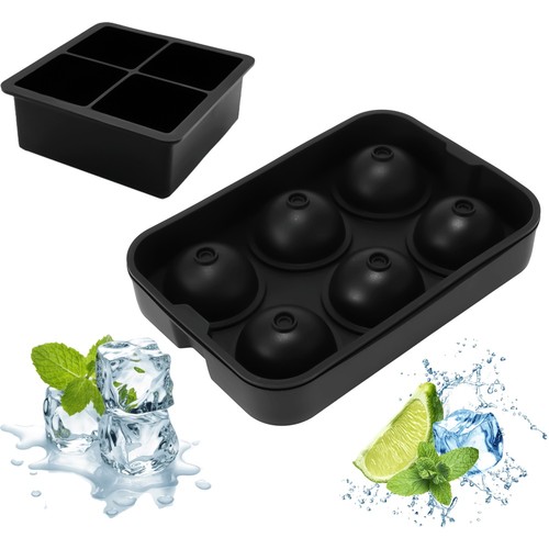 2er set silikon eiswürfelform - set,