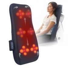 Rückenmassagegerät Massagesitzauflage, Shiatsu Massageauflage, mit Wärmefunktion