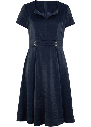 Taftkleid 40 dunkelblau - 40,