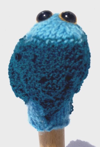 Fingerpuppe qualle handgemacht - qualle,