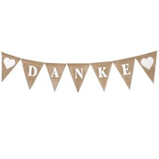 Danke girlande wimpelkette - girlande,