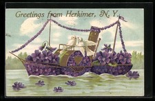 Präge-AK Herkimer, N. Y