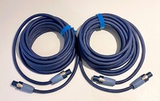 10m PA Kabel  Boxen Kabel Speakon kompatibel 4adrig 2 Stück je 10m 4x2,5 qmm