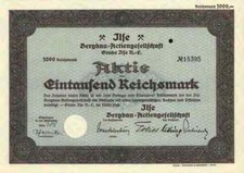 Ilse Bergbau AG 1942 Grube Ilse bei Senftenberg Niederlausitz Brandenburg 1000 M
