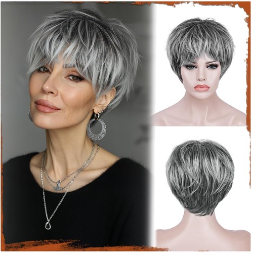 Perücke damen pixie cut - perücke,