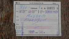 [Edmondsonsche] Rfu-Fahrkarte