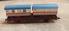 Roco H0 47628 Rungenwagen mit 2 Zirkuswagen Circus Williams der DB 