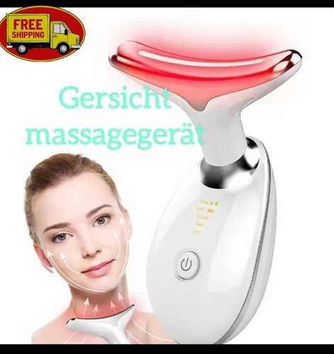 Gesicht hals massagegerät led - gesicht,