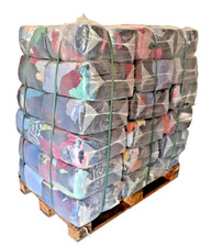 Putzlappen 36x 10kg Trikot bunt Baumwolle Industrieputzlappen Palette mit 360kg